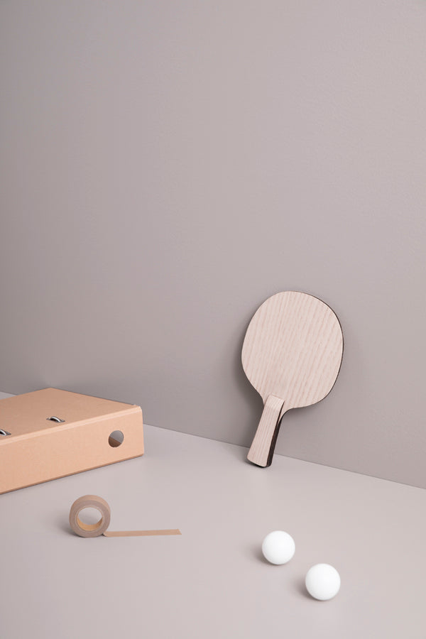 wood ping pong paddle