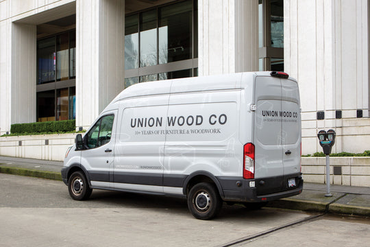Union Wood Co Shipping and delivery