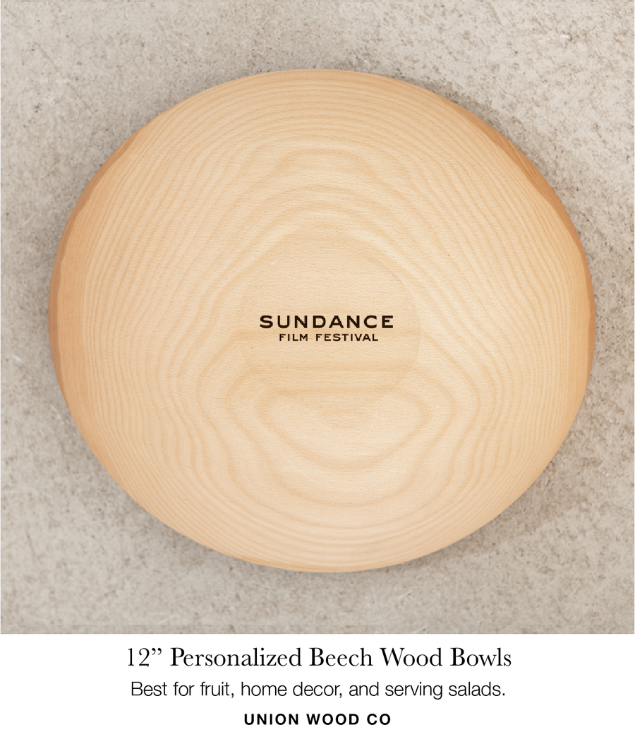 12 inch custom wood bowl