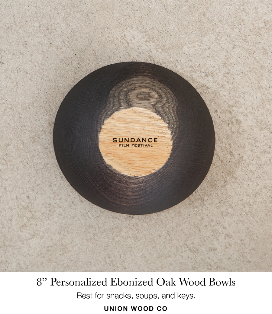 8 inch personalized wooden bowls