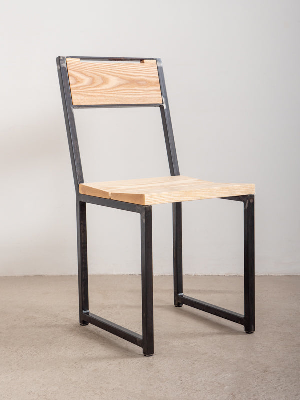 metal and wood dining chair Vancouver